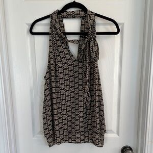 Banana Republic Floral Sleeveless Blouse